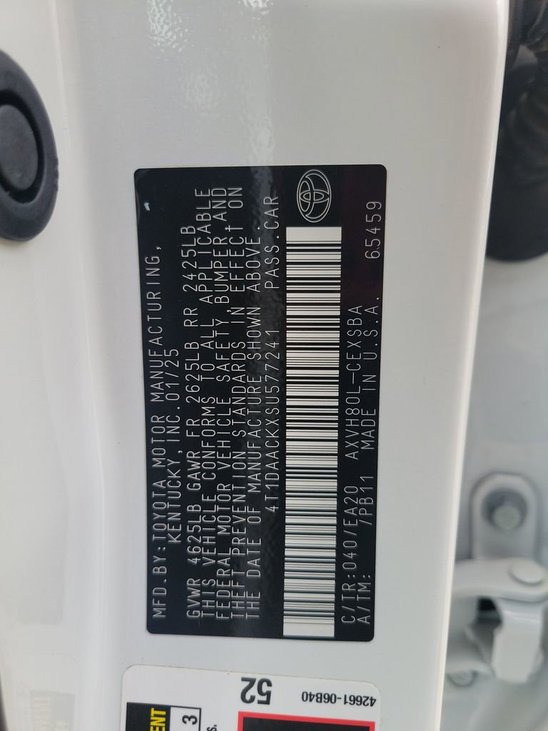 Certified 2025 Toyota Camry SE w/ Multimedia Upgrade Package FWD image 37