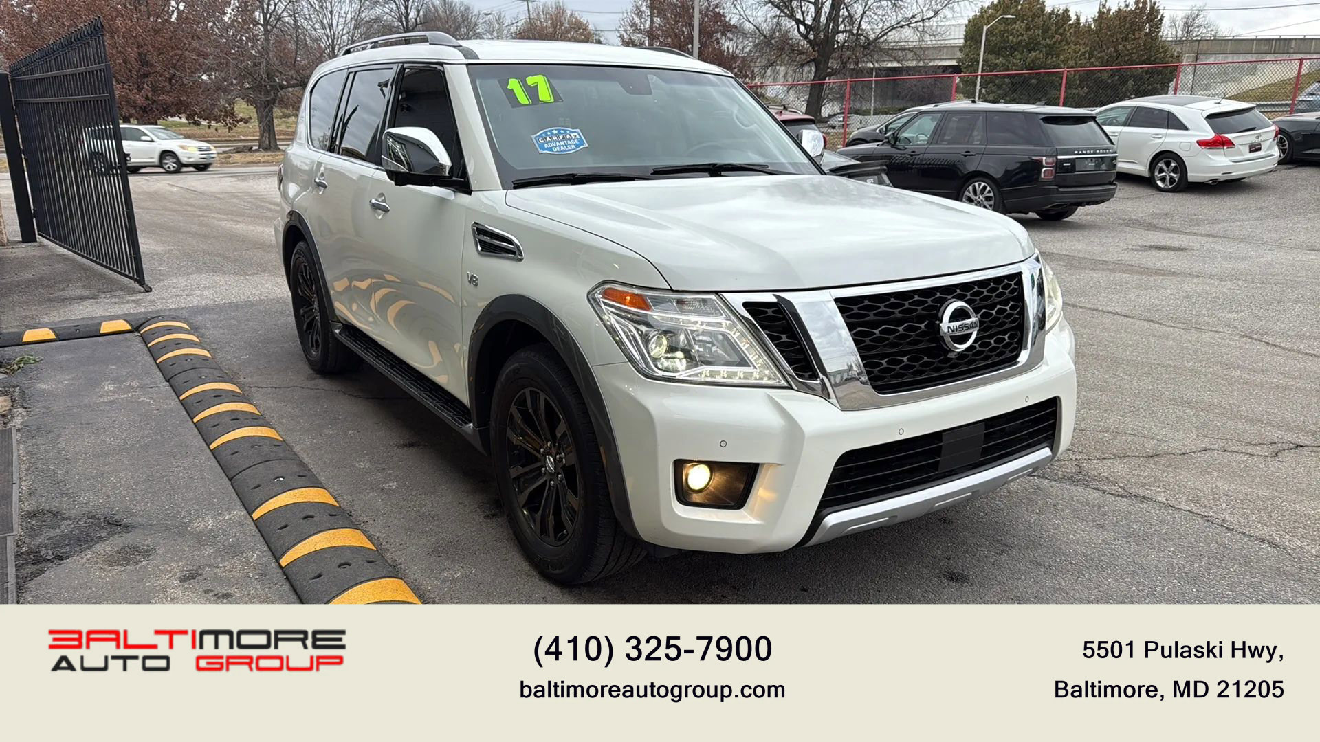 Used 2017 Nissan Armada Platinum w/ Captain Seat Package image 3