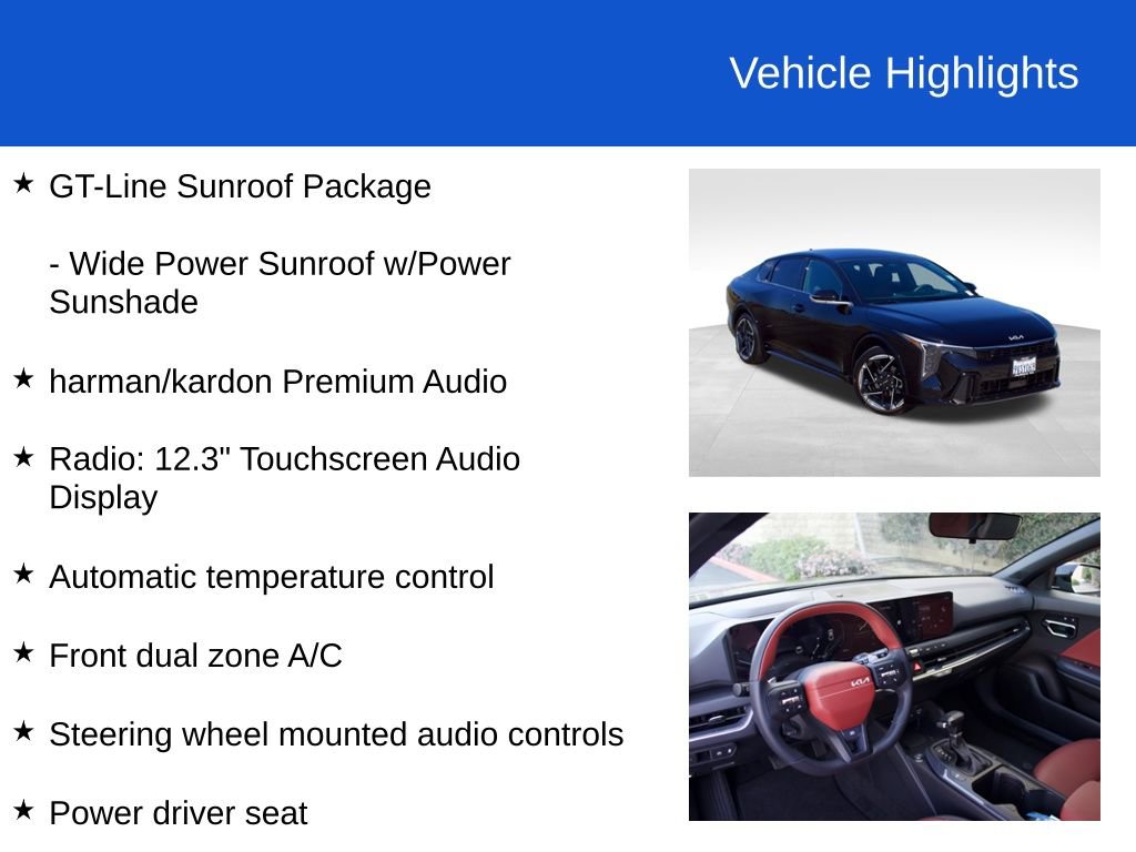 Used 2025 Kia K4 GT-Line w/ GT-Line Premium Package FWD image 23