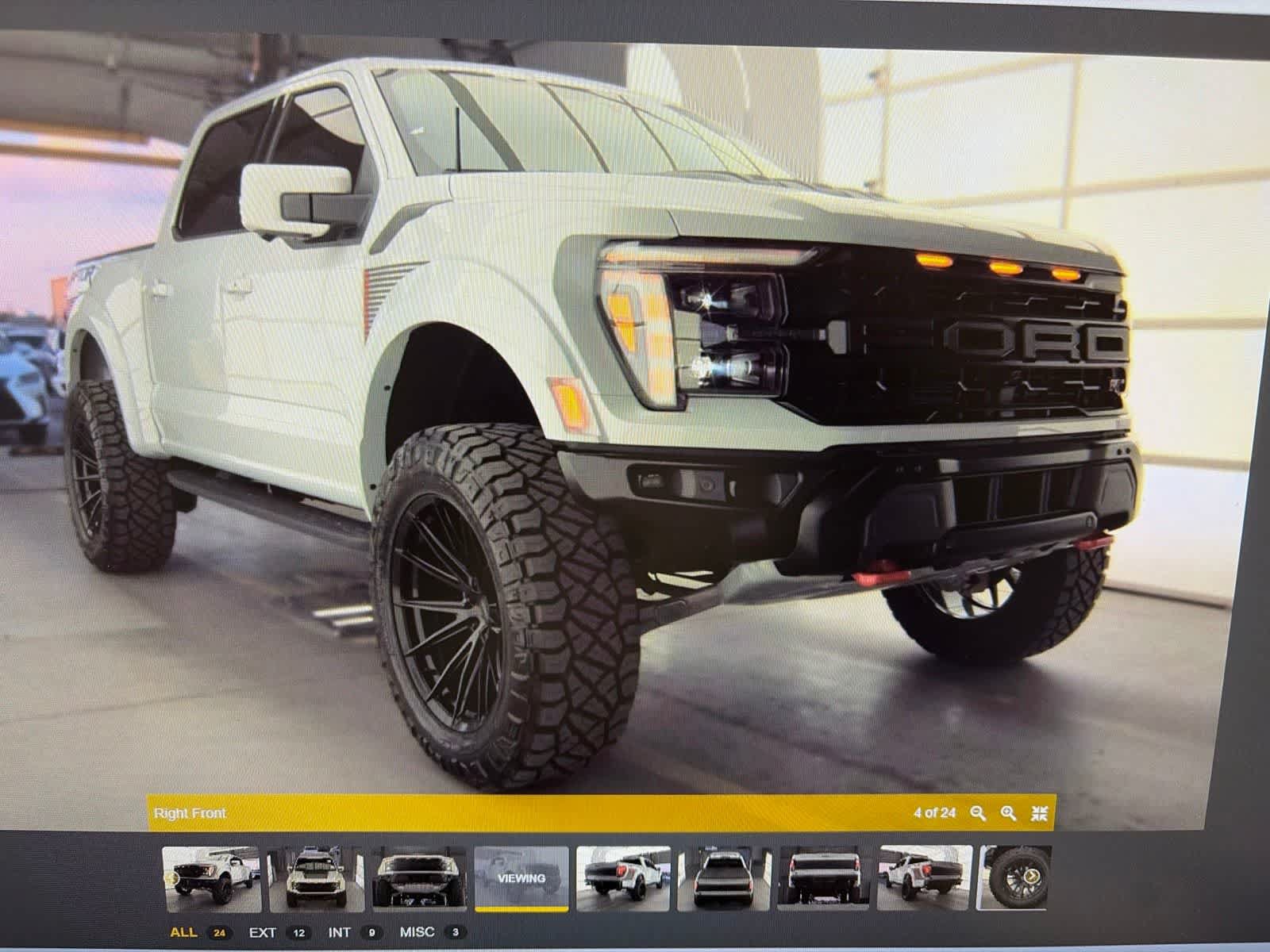 Used 2025 Ford F150 Raptor w/ Equipment Group 803A Raptor R AWD/4WD image 3