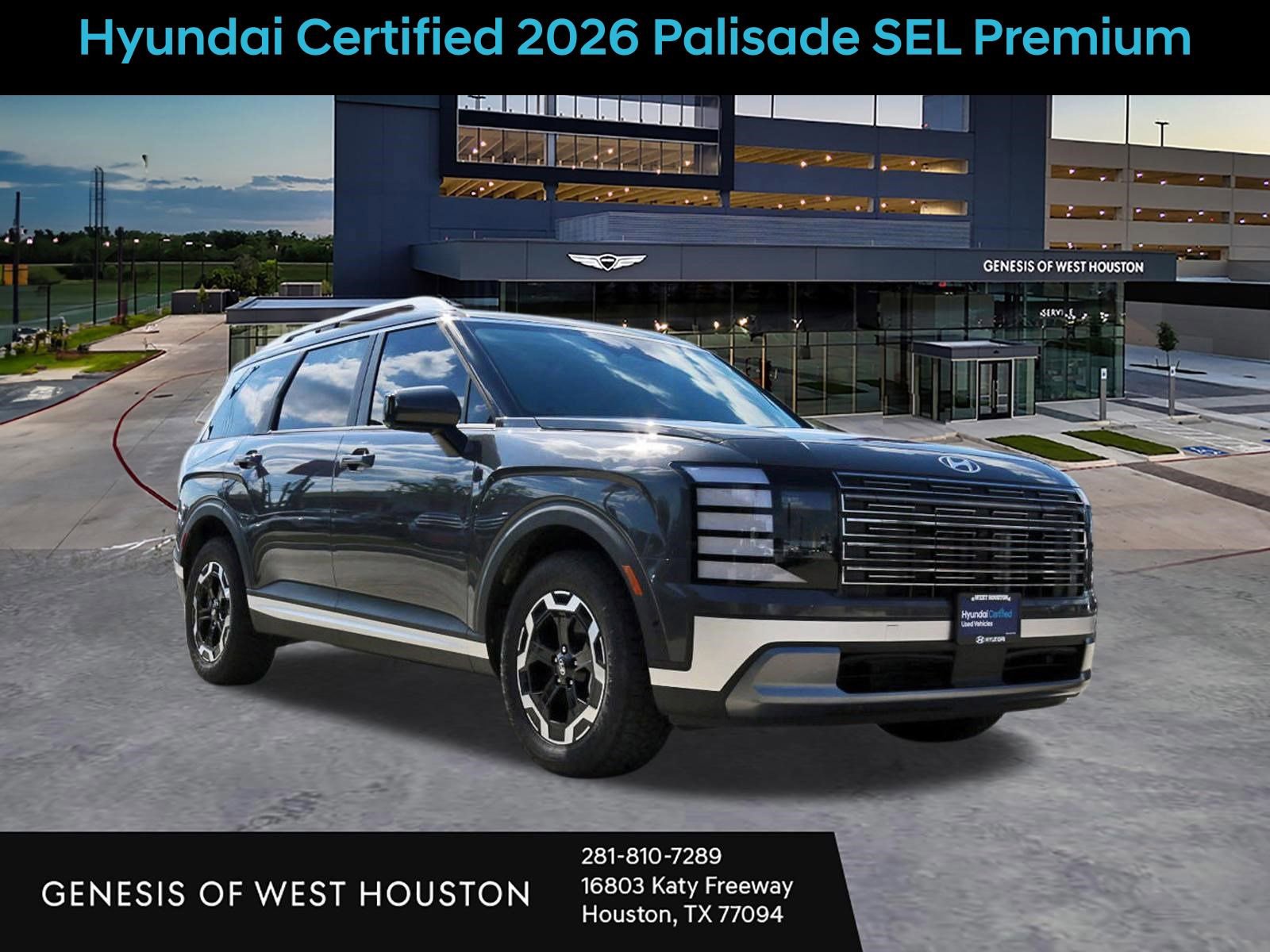 Certified 2026 Hyundai Palisade SEL