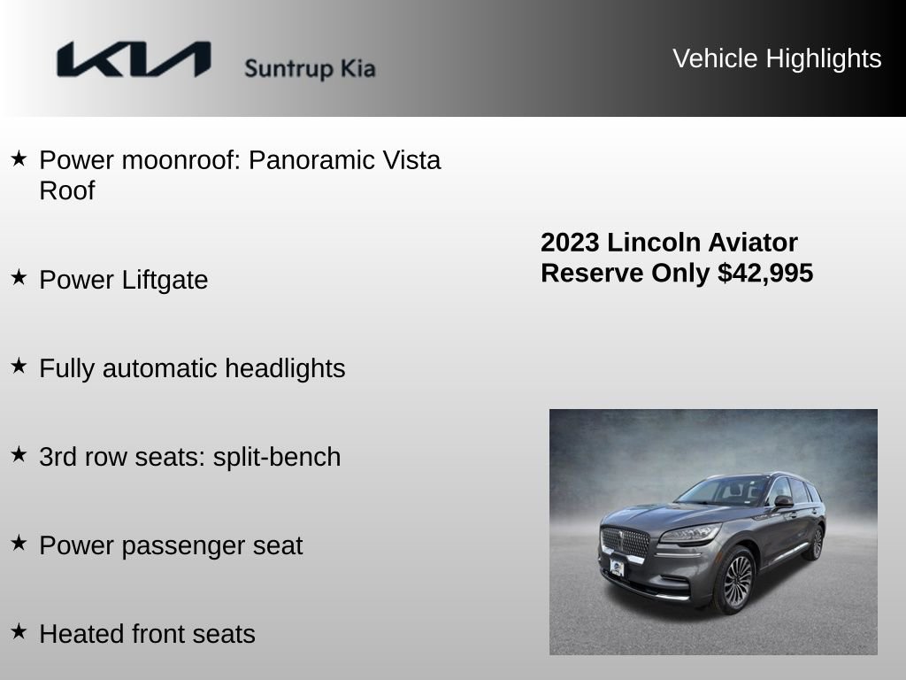 Used 2023 Lincoln Aviator Reserve image 16