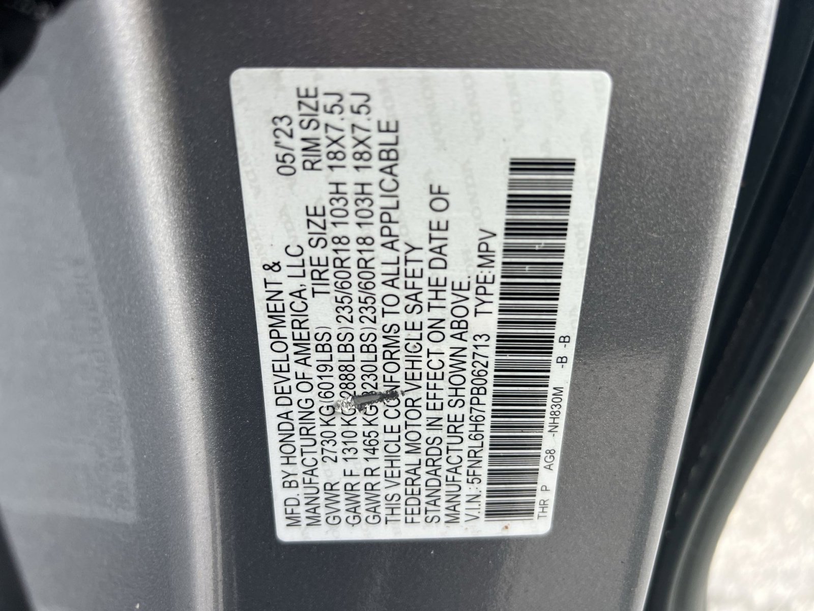Used 2023 Honda Odyssey EX-L image 29