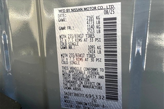 New 2026 Nissan Rogue SV image 16