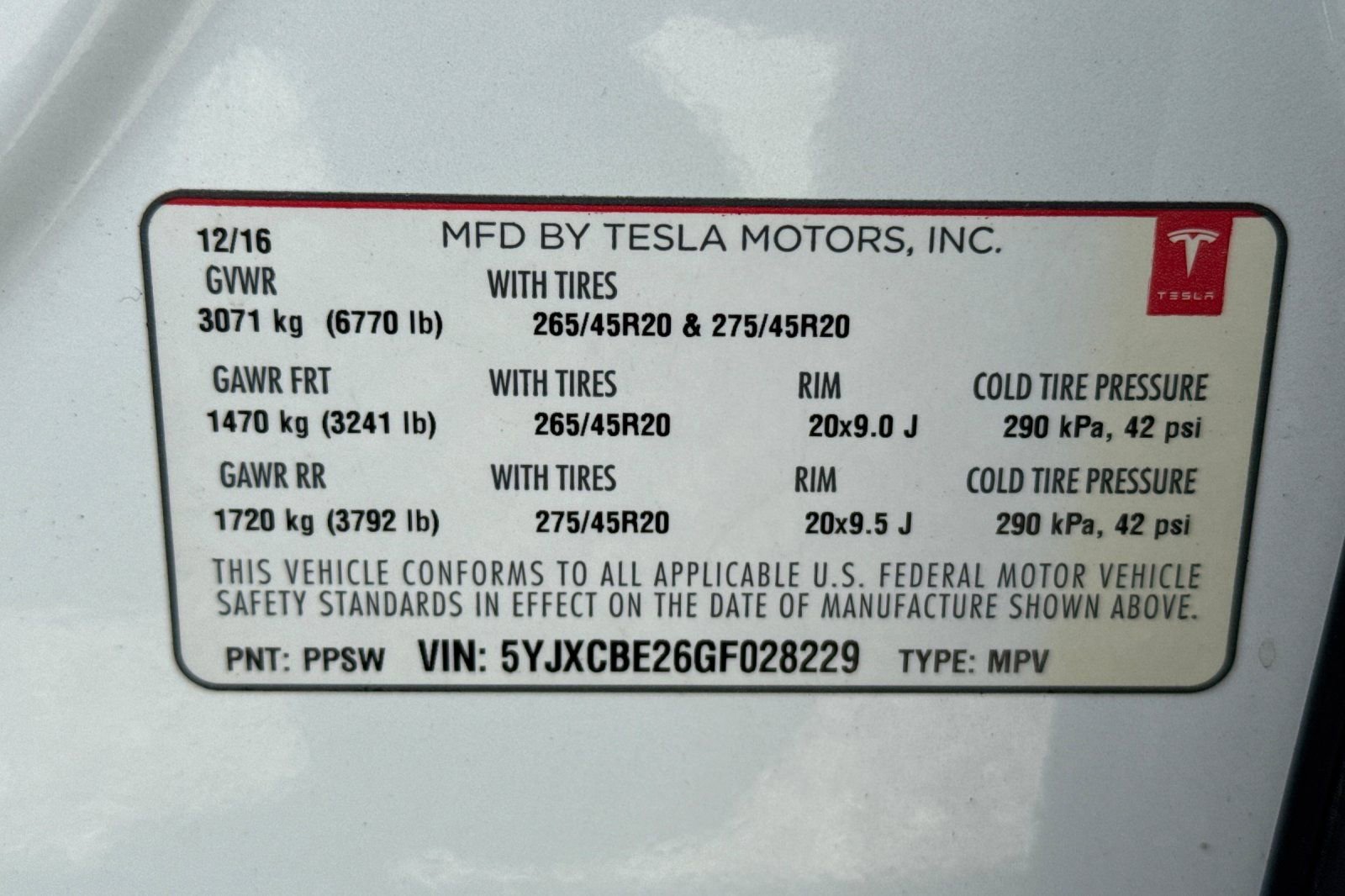 Used 2016 Tesla Model X 90D AWD/4WD image 30