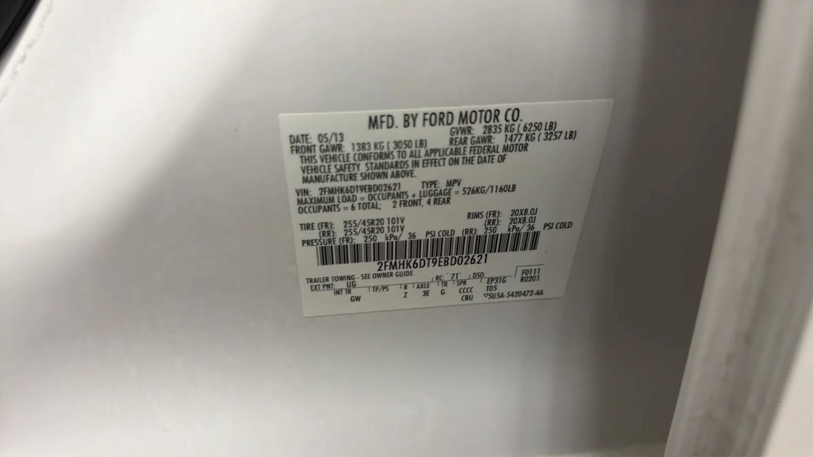 Used 2014 Ford Flex Limited w/ Equipment Group 303A AWD/4WD image 23