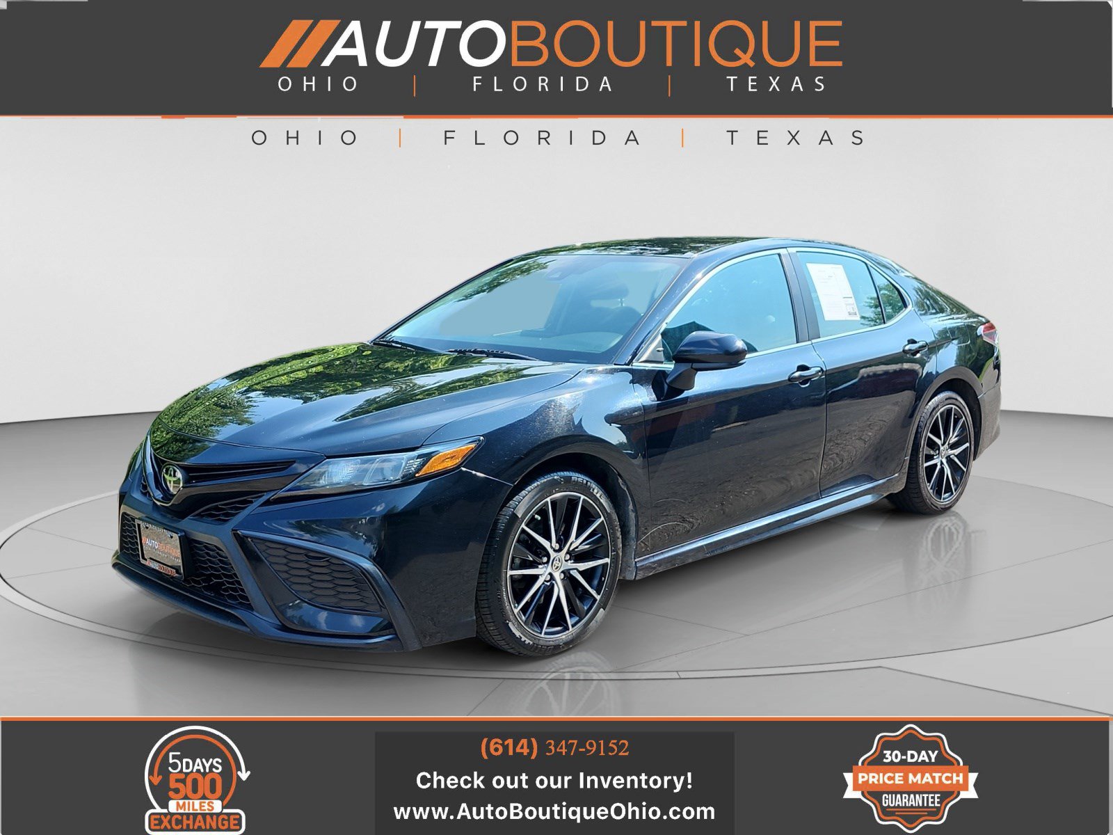 Used 2021 Toyota Camry SE FWD image 1