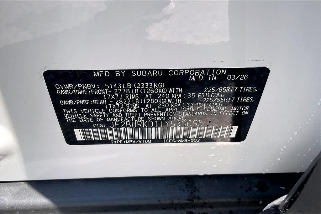 New 2026 Subaru Outback Wilderness AWD/4WD image 16
