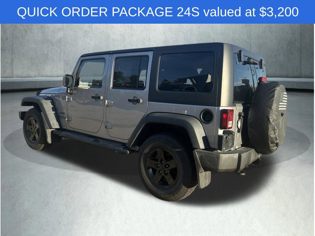 Used 2017 Jeep Wrangler Unlimited Sport w/ Quick Order Package 24S AWD/4WD image 4