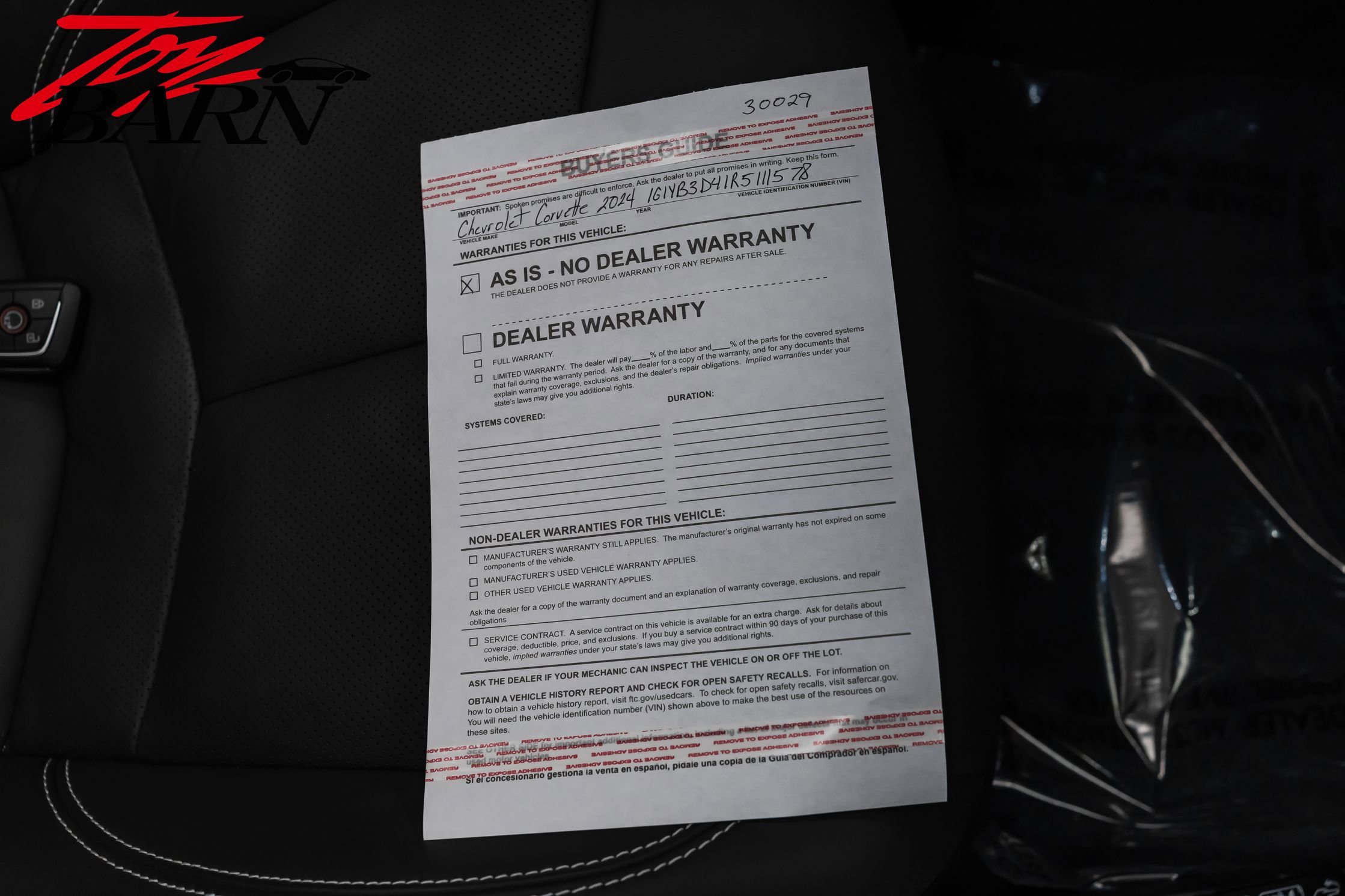 Used 2024 Chevrolet Corvette Stingray image 53