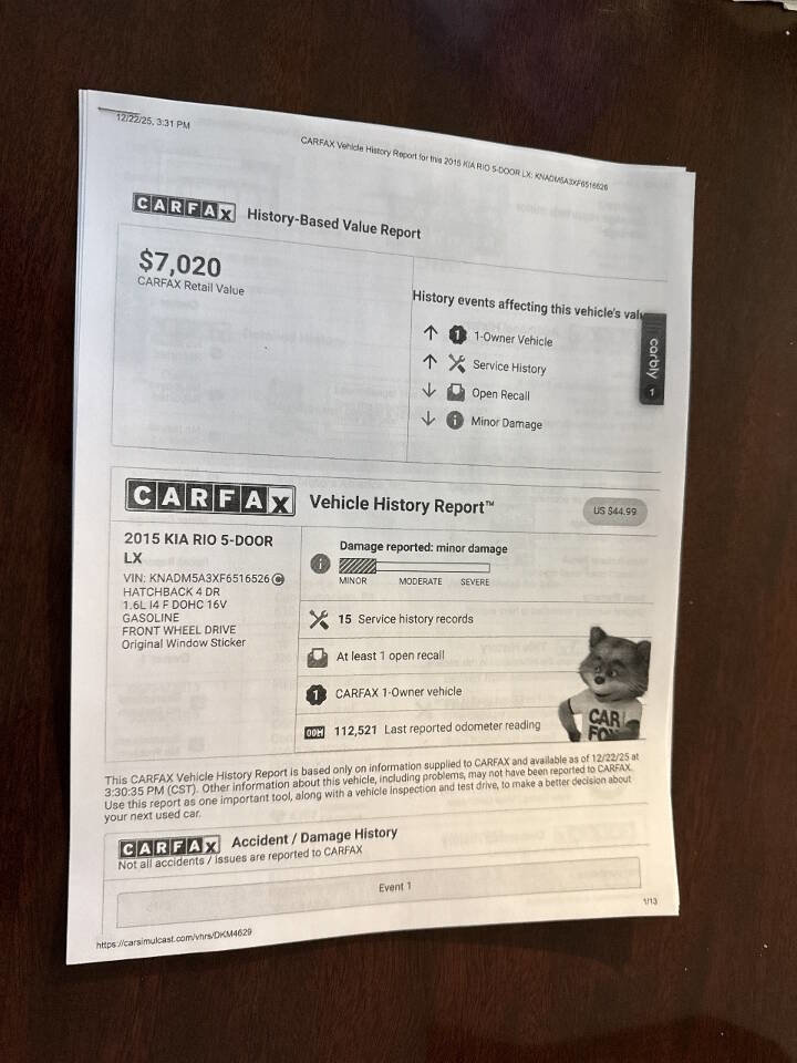 Used 2015 Kia Rio LX w/ Power Package image 21