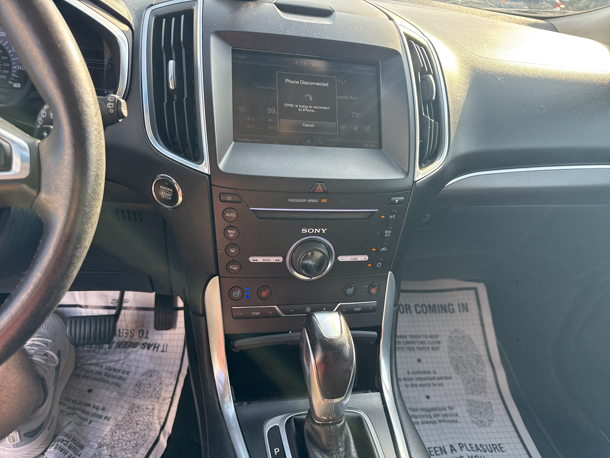 Used 2015 Ford Edge Titanium w/ Equipment Group 301A AWD/4WD image 9