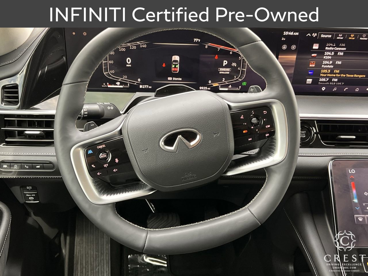 Certified 2025 INFINITI QX80 Luxe w/ Cargo Package RWD image 12