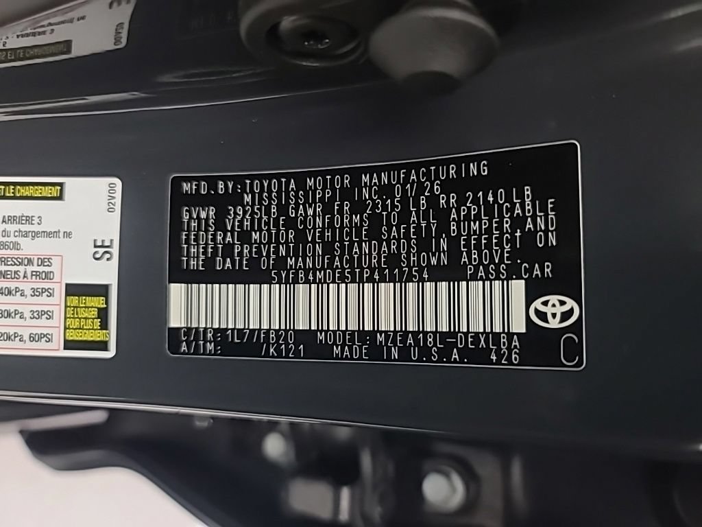 Used 2026 Toyota Corolla LE FWD image 38