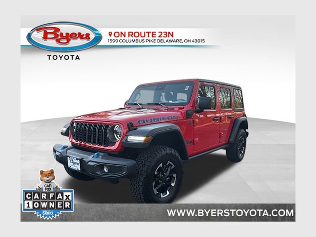 Used 2025 Jeep Wrangler Unlimited Rubicon 4xe w/ Convenience Group AWD/4WD image 1