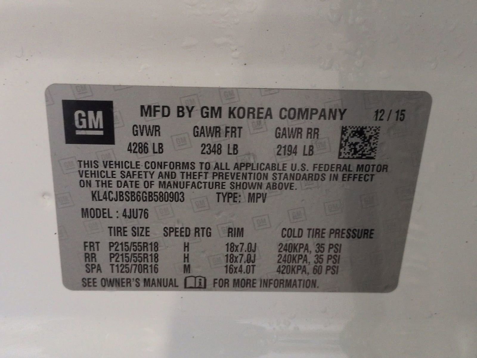 Used 2016 Buick Encore Convenience image 39