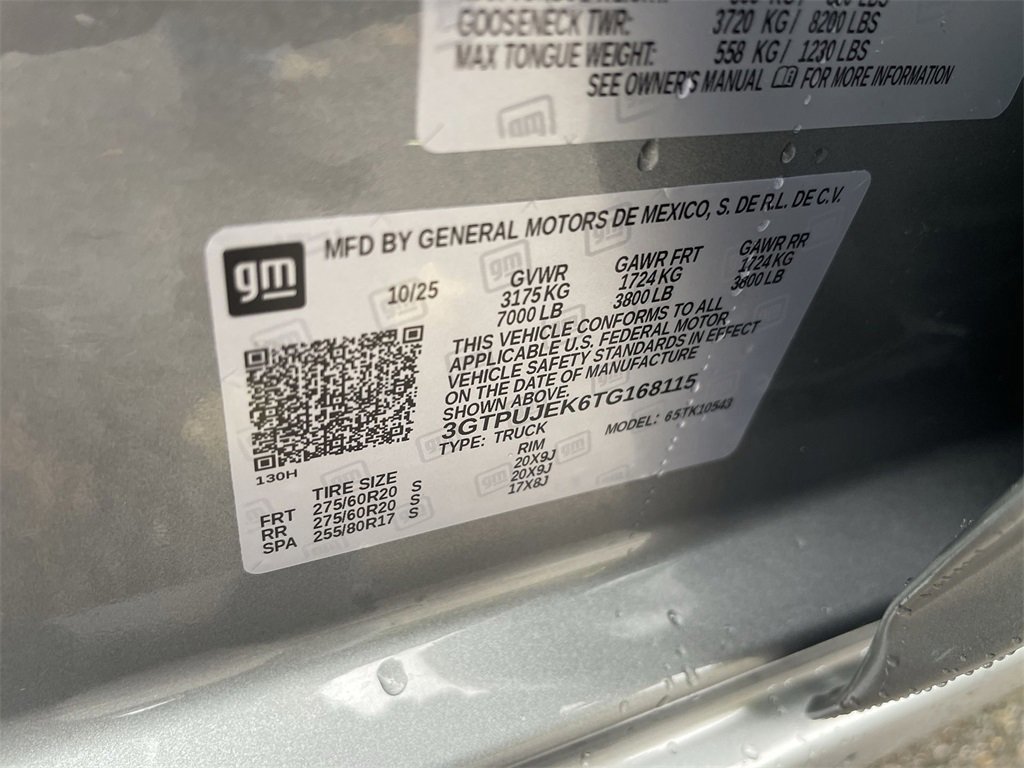 New 2026 GMC Sierra 1500 Elevation image 33