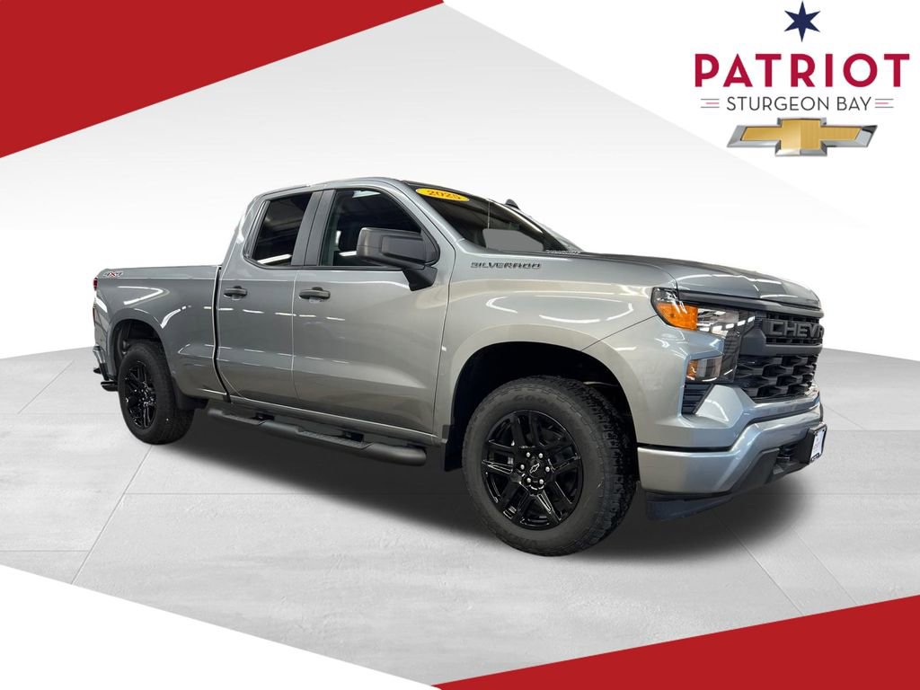 New 2025 Chevrolet Silverado 1500 Custom w/ Turbomax Blackout Package