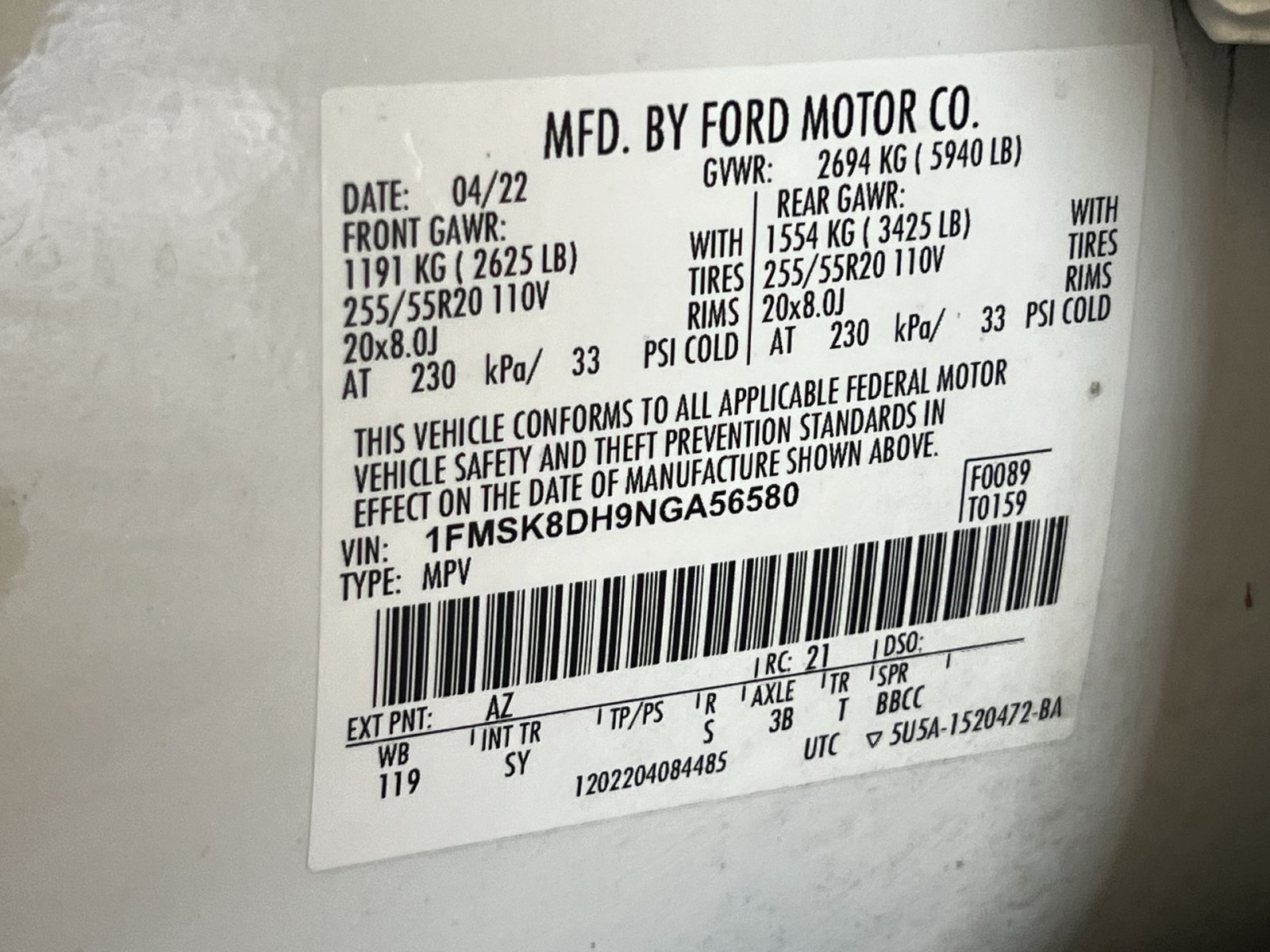 Used 2022 Ford Explorer XLT w/ Equipment Group 202A AWD/4WD image 40