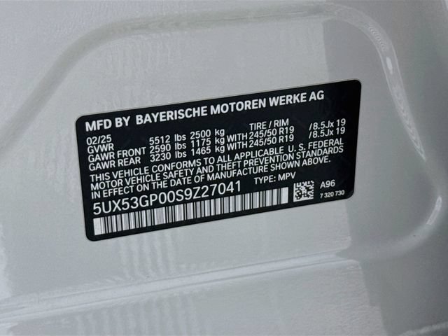 Used 2025 BMW X3 xDrive30i w/ Convenience Package AWD/4WD image 31