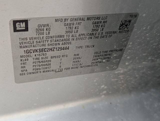 Used 2017 Chevrolet Silverado 1500 LTZ w/ Sport Package image 16