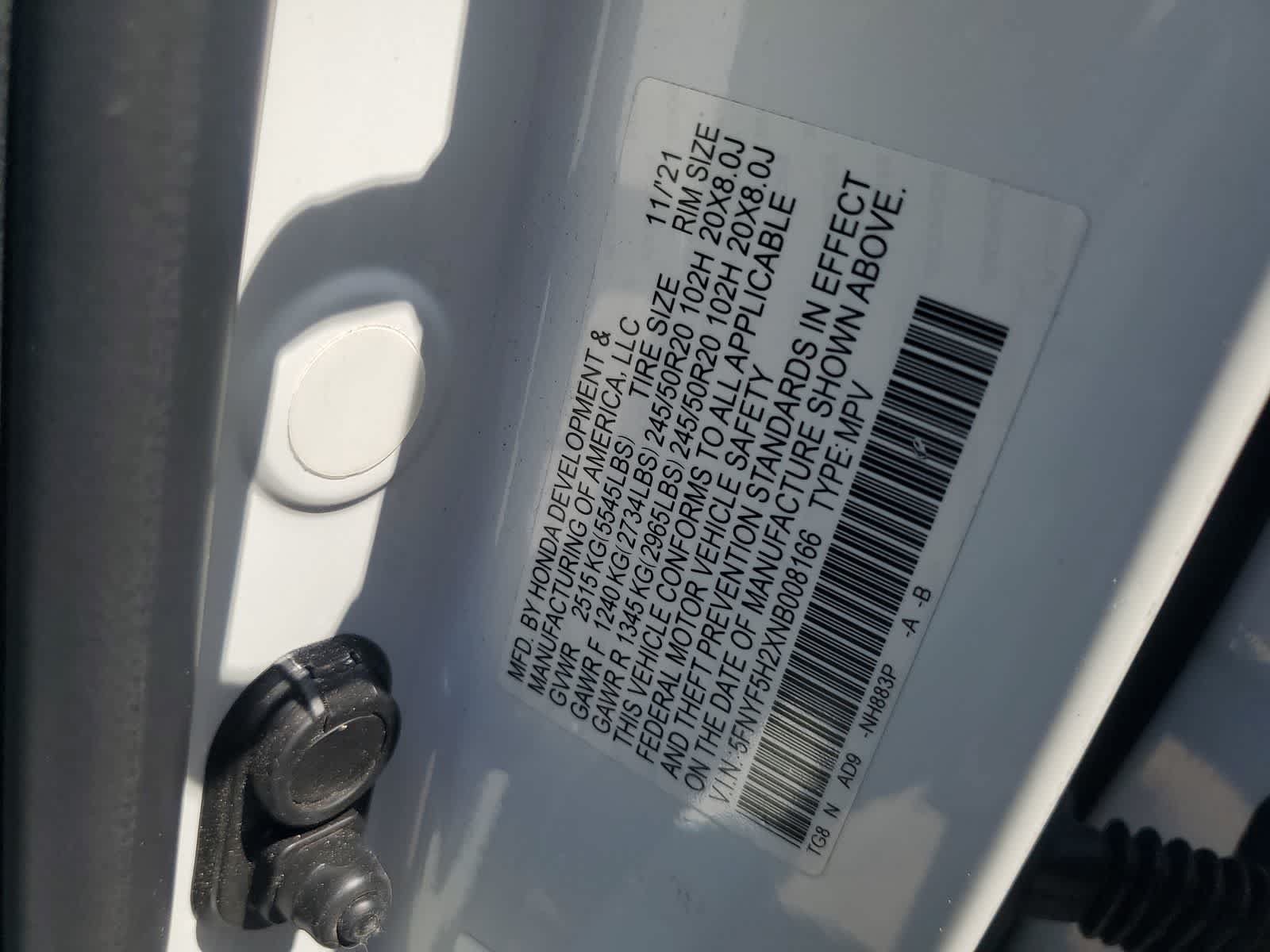 Used 2022 Honda Pilot Special Edition image 36
