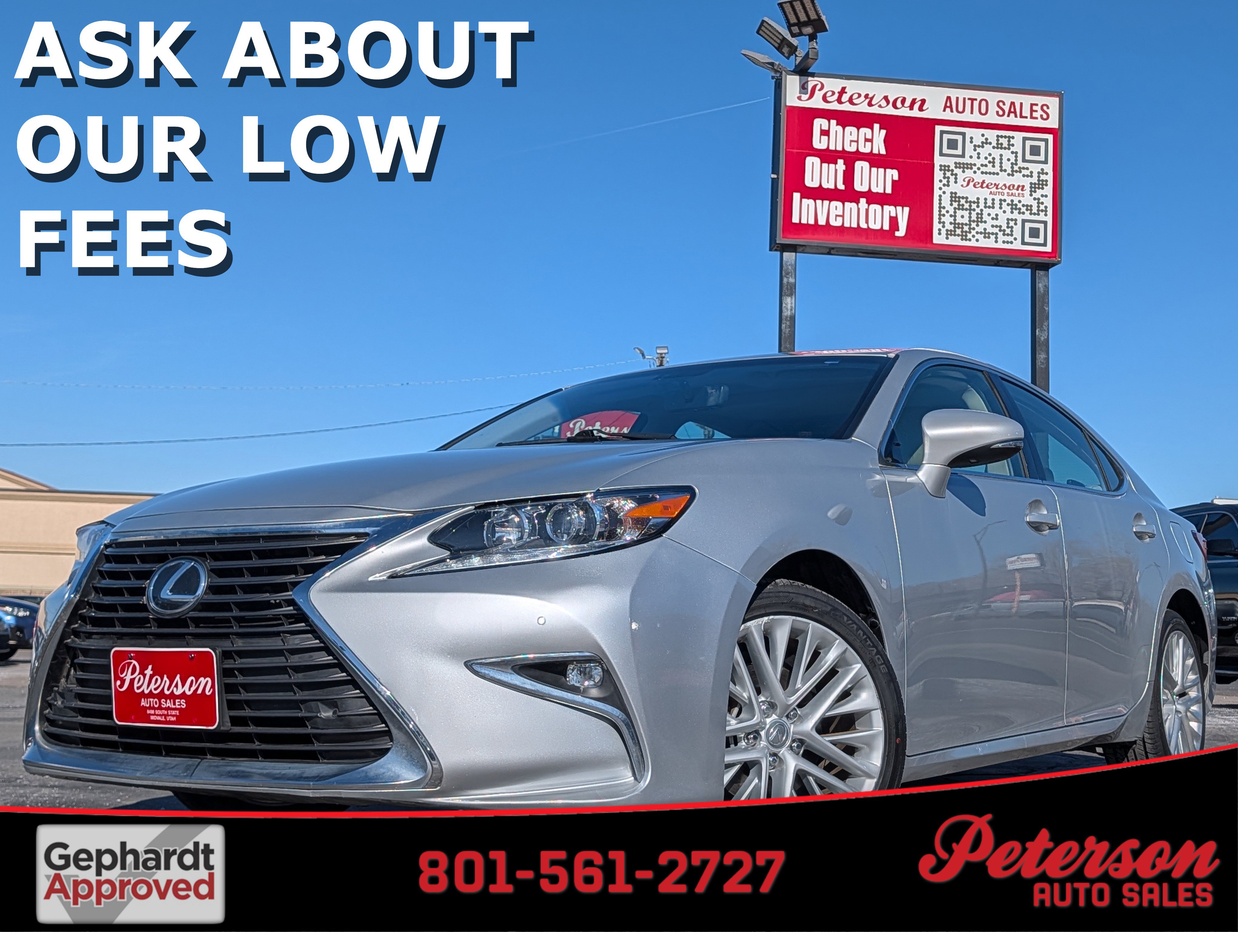 Used 2016 Lexus ES 350 w/ Navigation System Package image 1