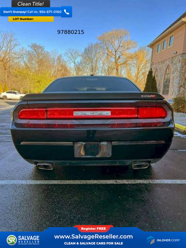 Used 2010 Dodge Challenger SRT8 w/ SRT Option Group II image 7