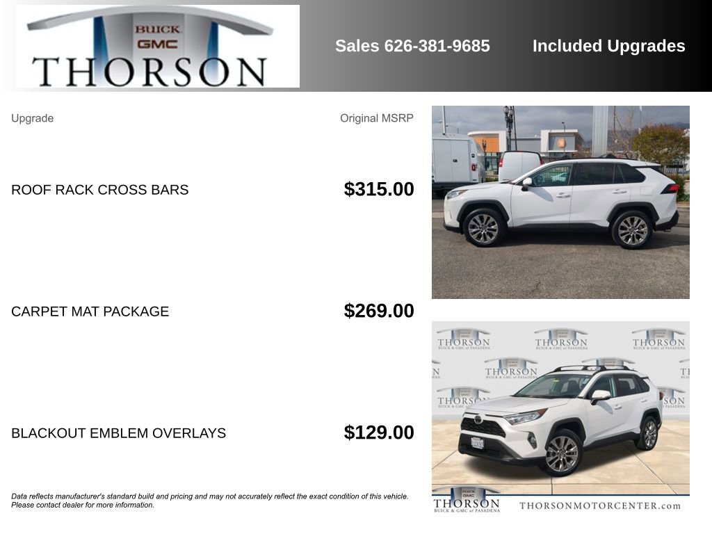 Used 2019 Toyota RAV4 XLE Premium w/ Carpet Mat Package FWD image 6