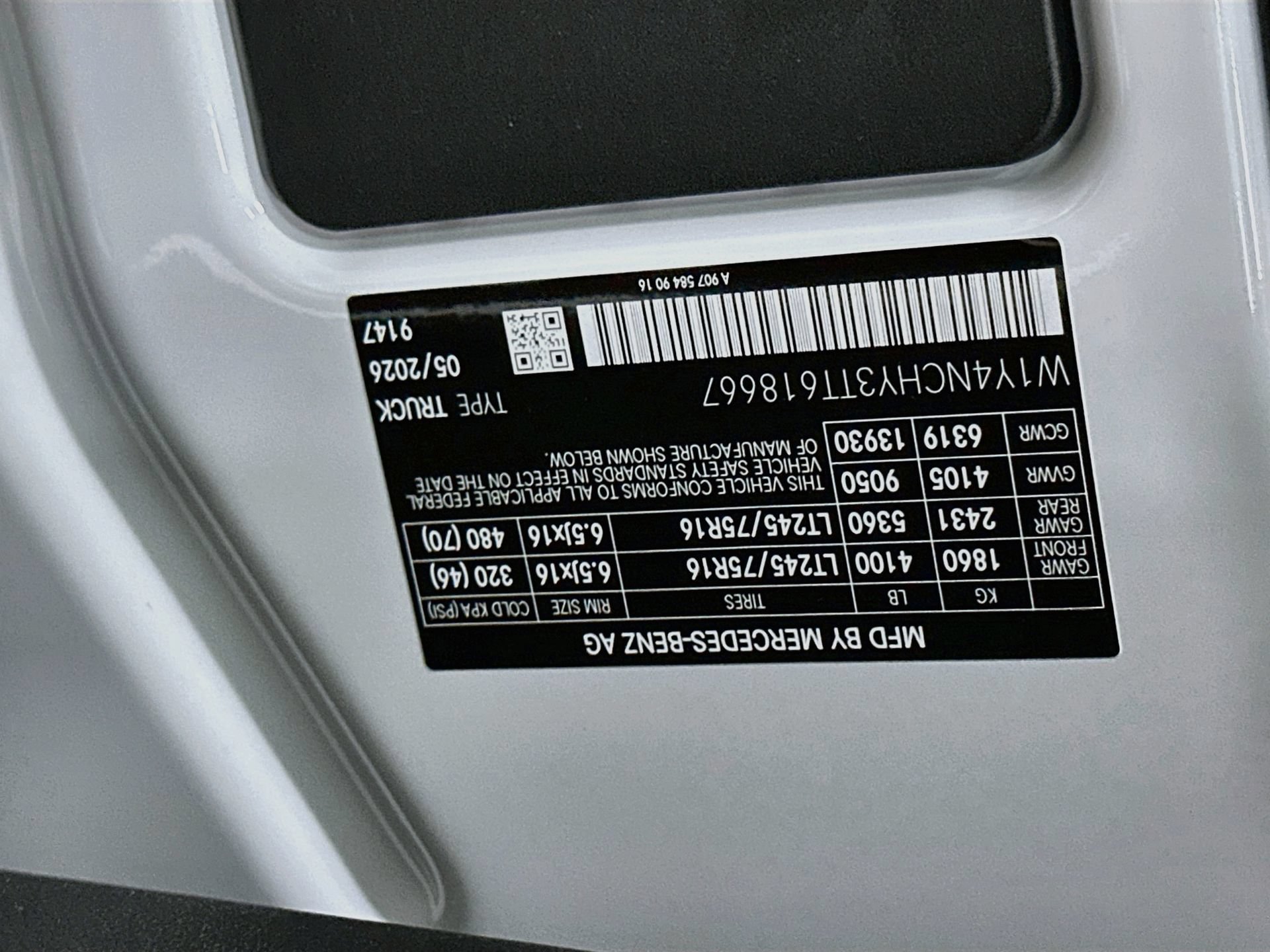 New 2026 Mercedes-Benz Sprinter 2500 image 30