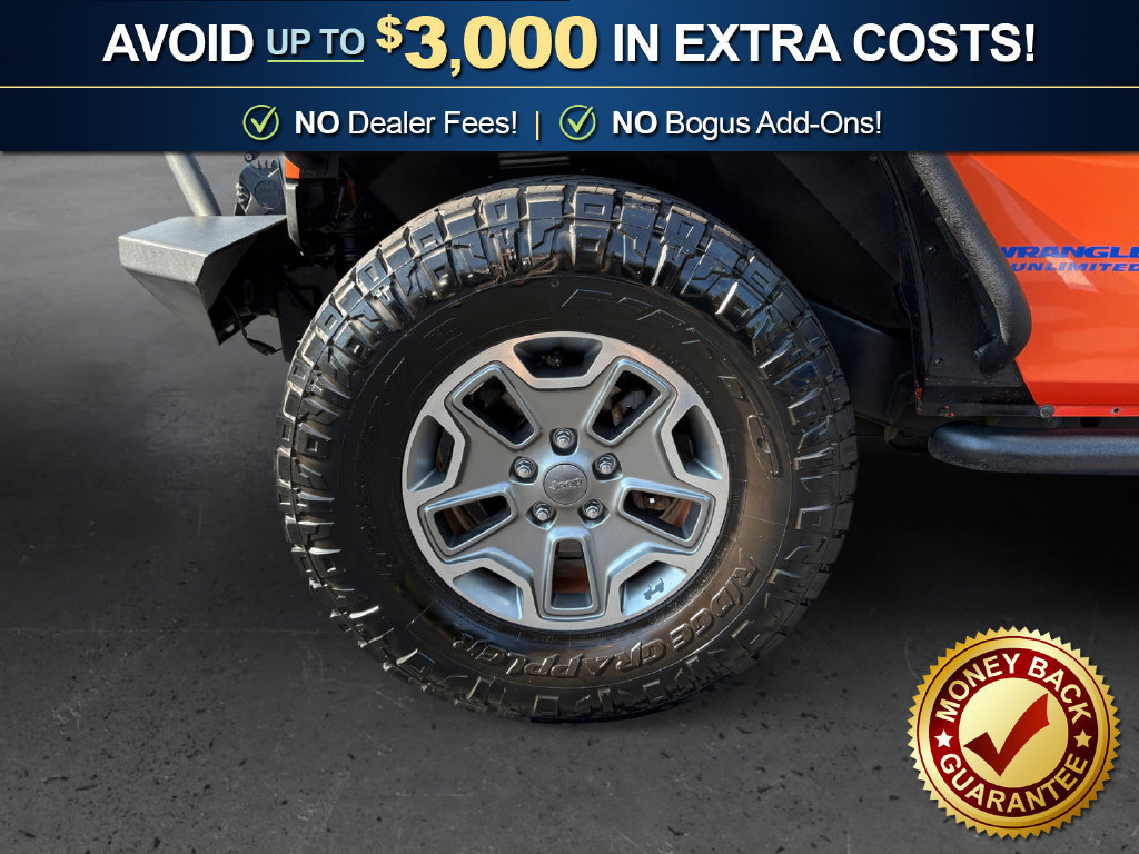 Used 2015 Jeep Wrangler Unlimited Rubicon w/ Connectivity Group AWD/4WD image 13