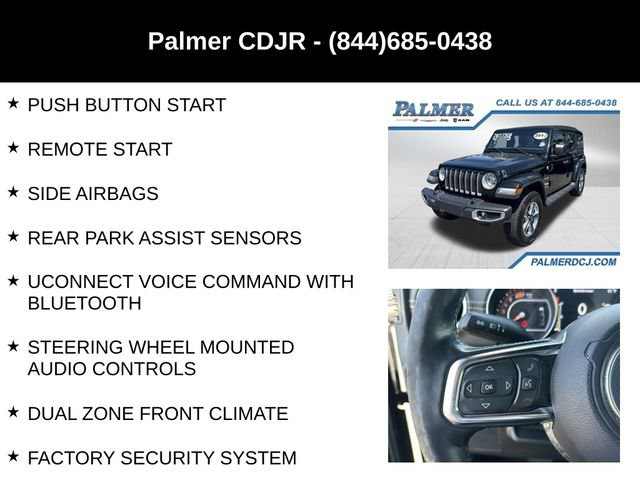 Used 2019 Jeep Wrangler Unlimited Sahara AWD/4WD image 18
