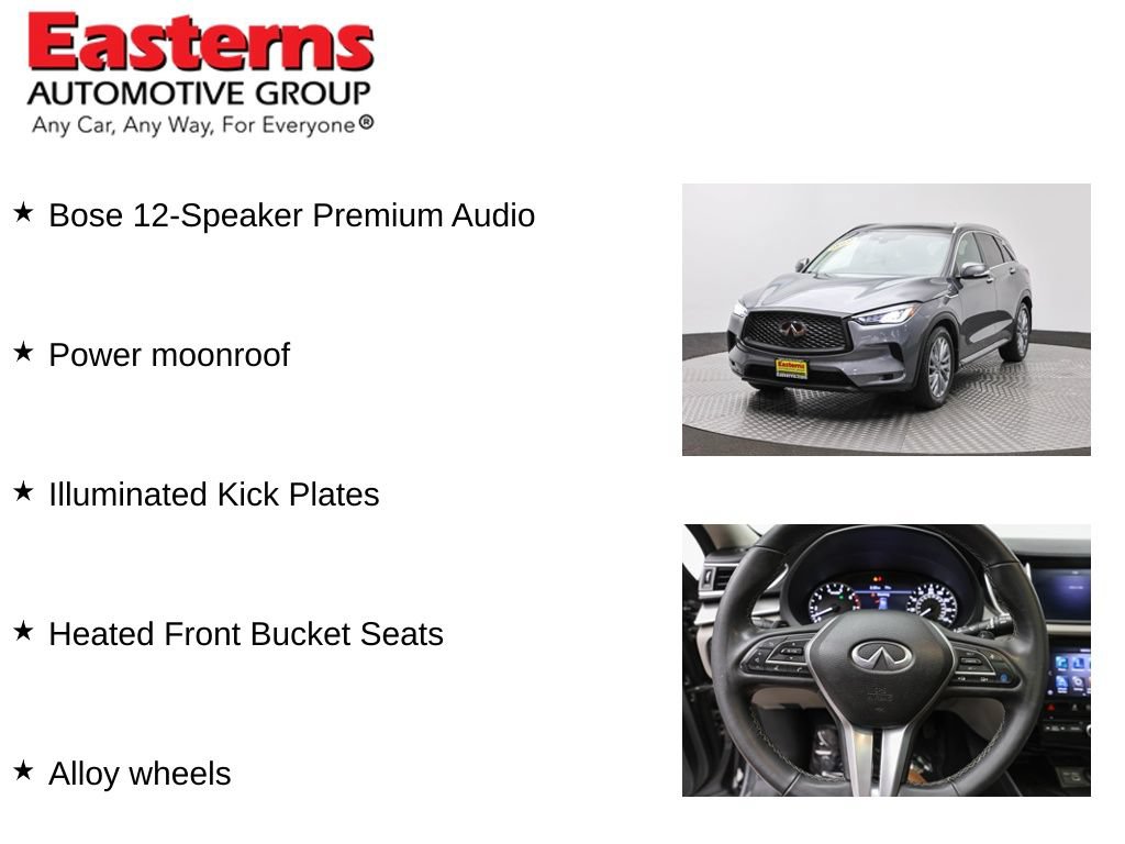 Used 2023 INFINITI QX50 Luxe AWD/4WD image 11