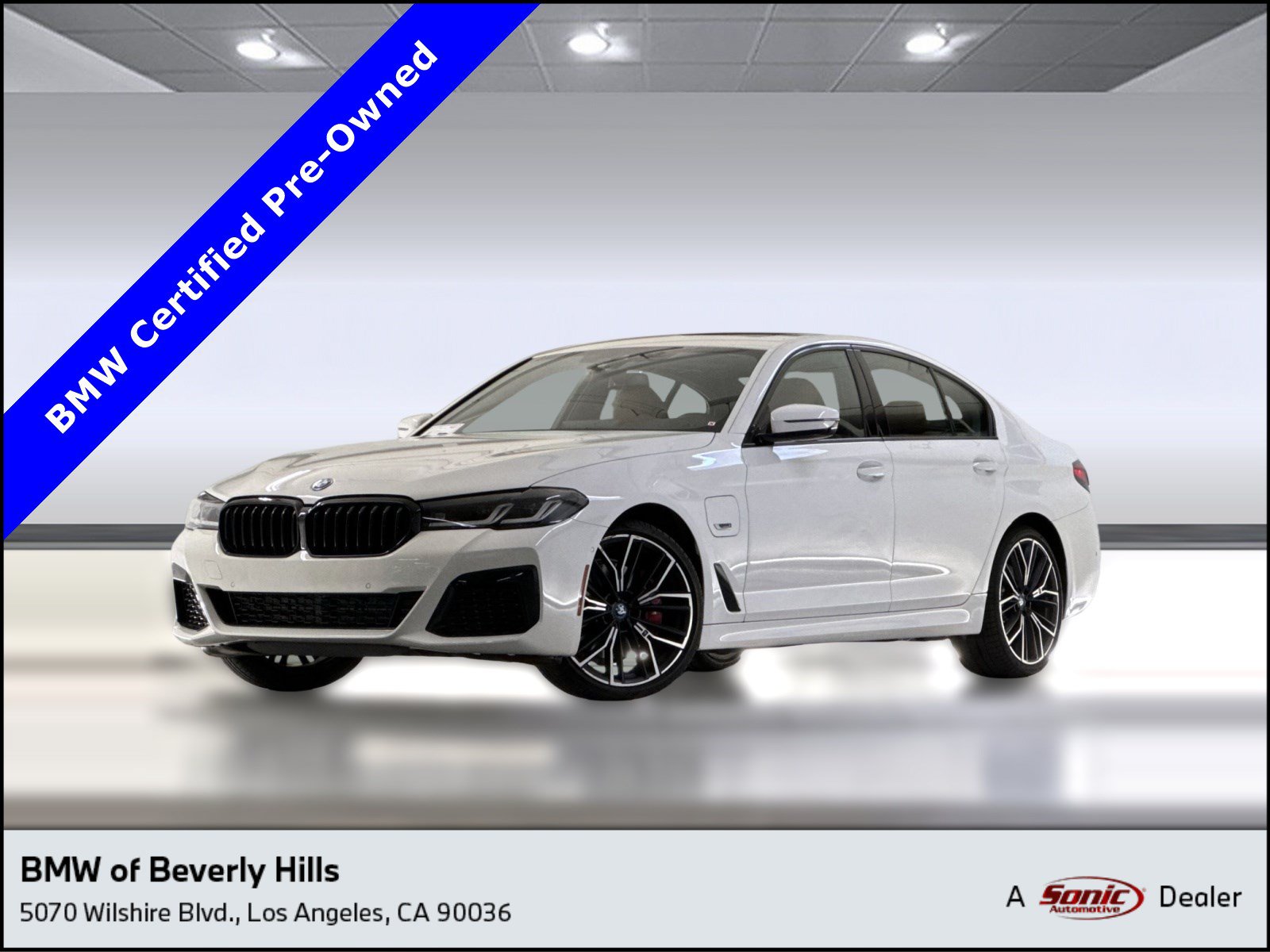 Certified 2023 BMW 530e w/ M Sport Package RWD image 1
