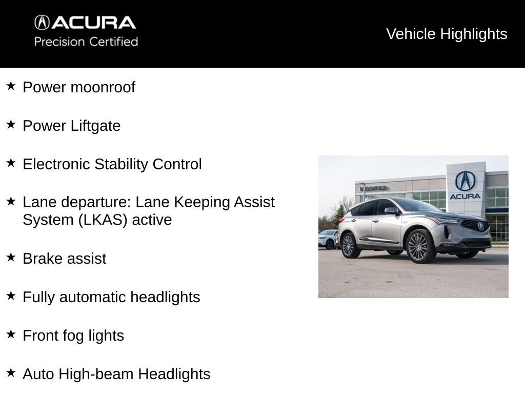 Certified 2023 Acura RDX AWD w/ A-Spec & Advance Pkg image 13