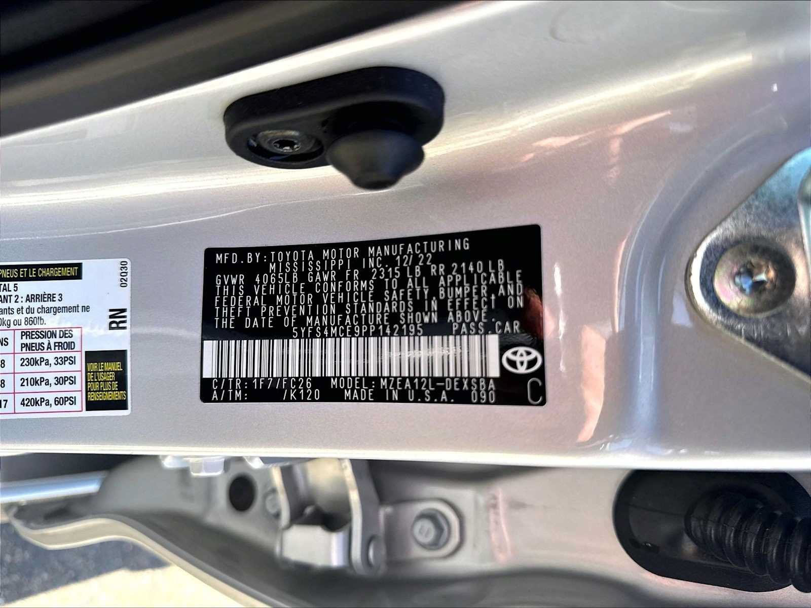 Used 2023 Toyota Corolla SE FWD image 33
