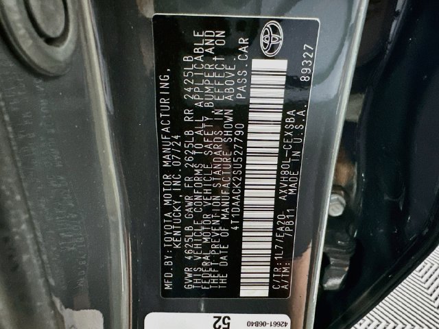 Certified 2025 Toyota Camry SE FWD image 30