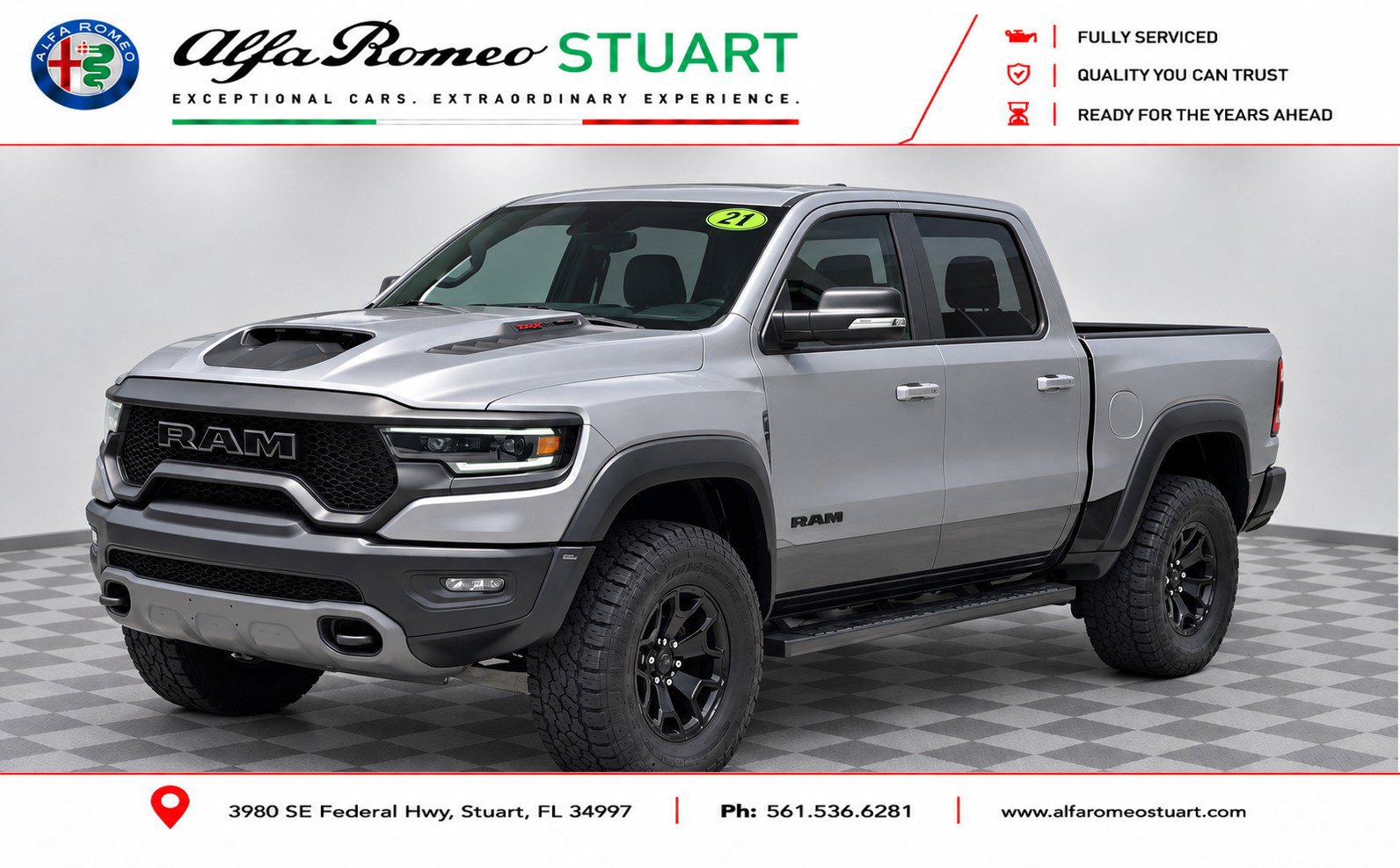 Used 2021 RAM 1500 TRX w/ TRX Level 1 Equipment Group AWD/4WD image 1