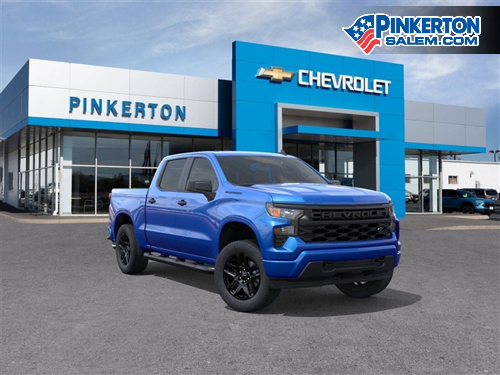 New 2026 Chevrolet Silverado 1500 Custom w/ Turbomax Blackout Package image 2