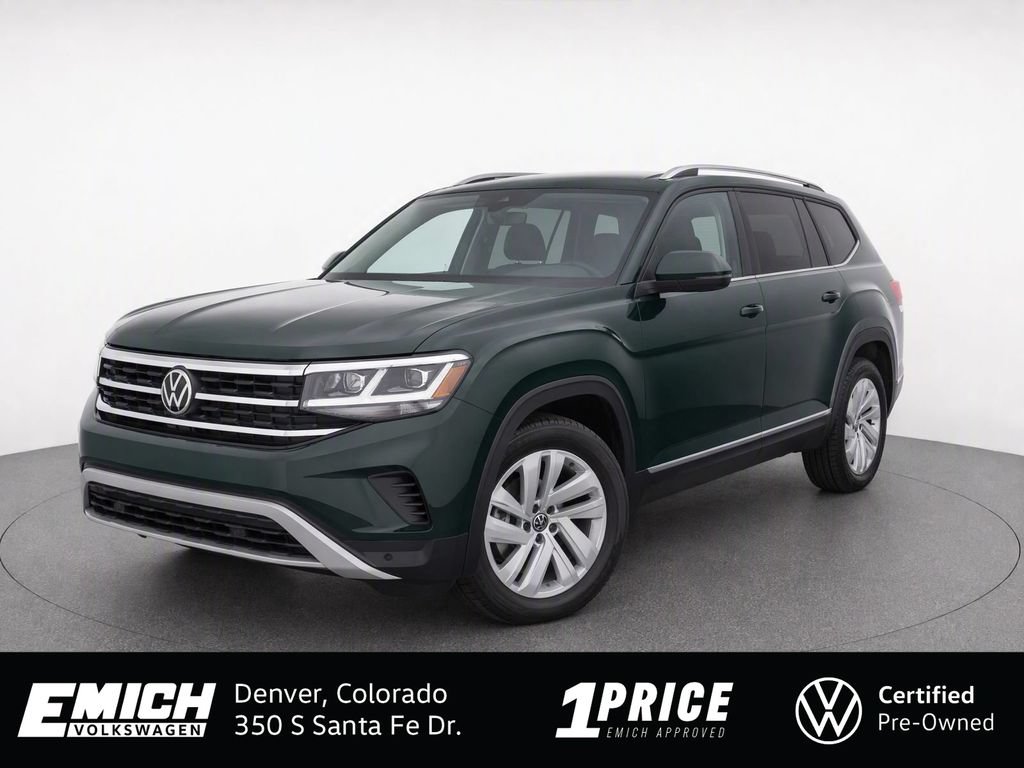 Certified 2021 Volkswagen Atlas SEL
