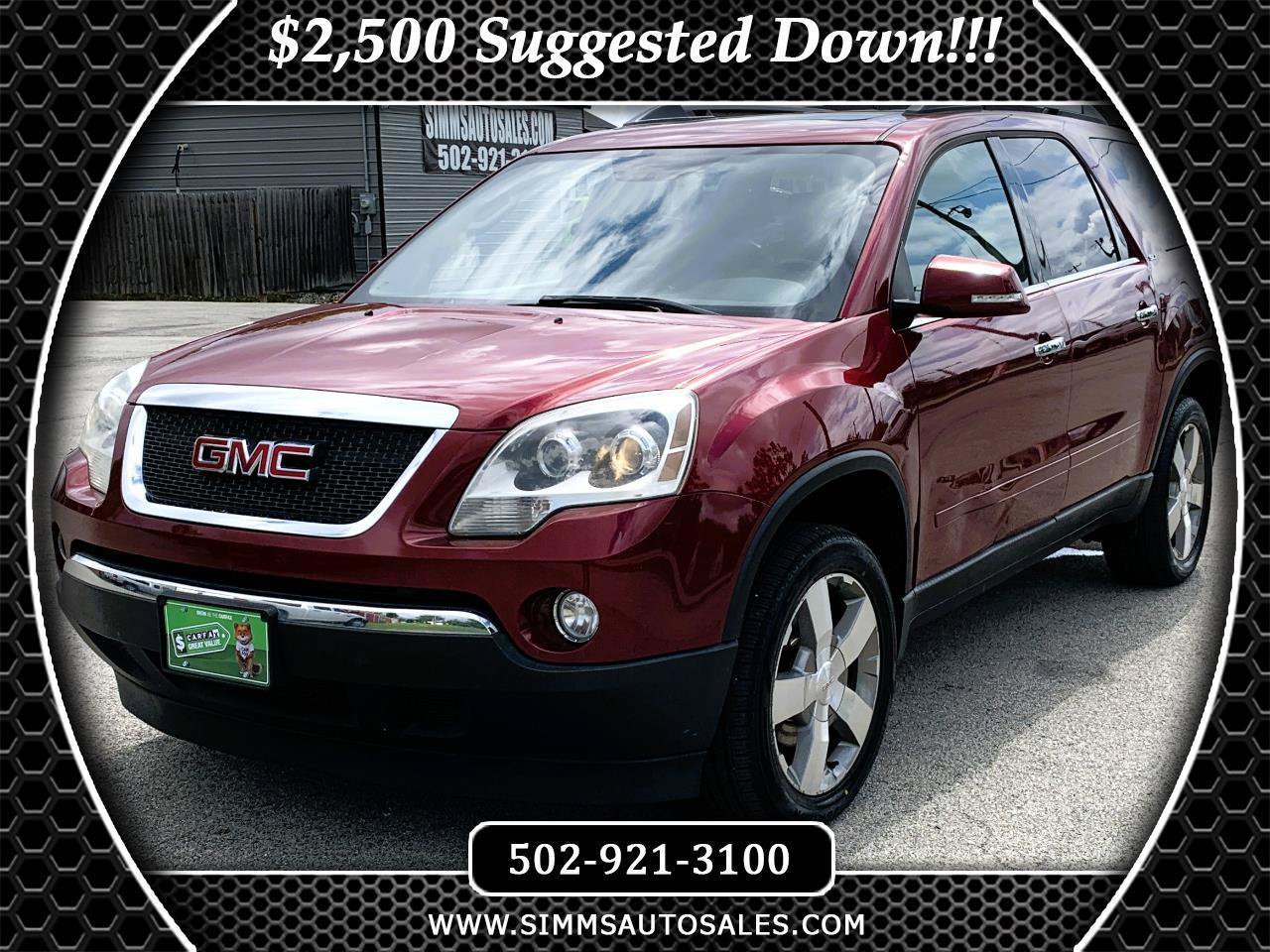 Used 2011 GMC Acadia SLT