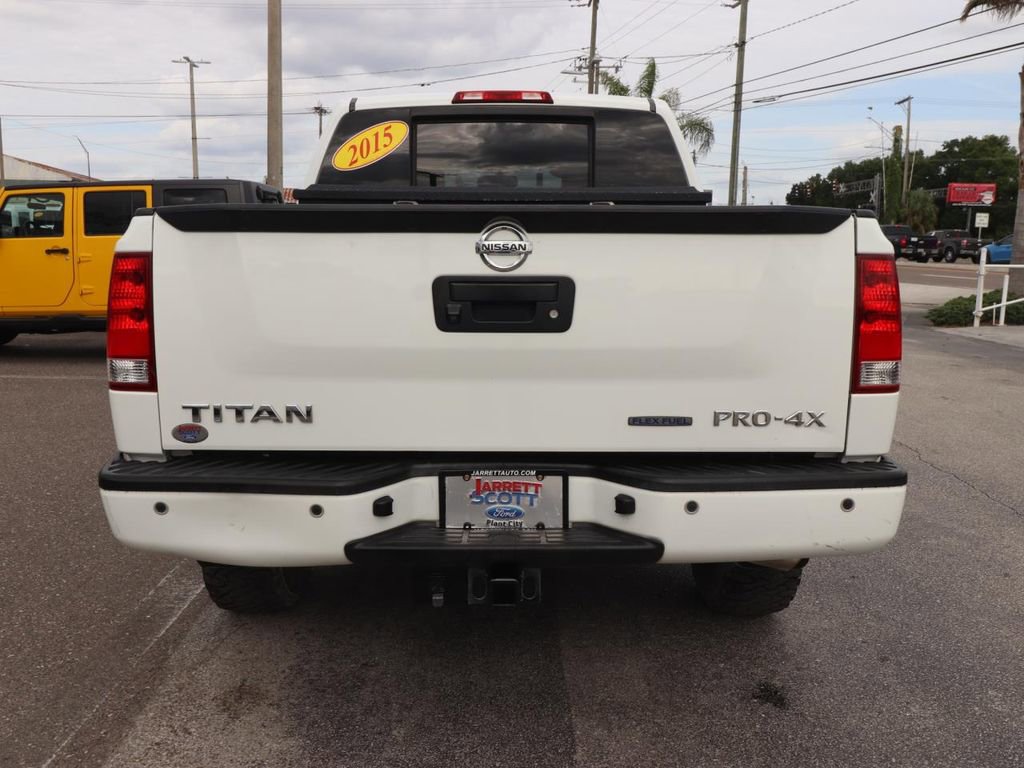 Used 2015 Nissan Titan PRO-4X w/ Pro-4x Luxury Package AWD/4WD image 14