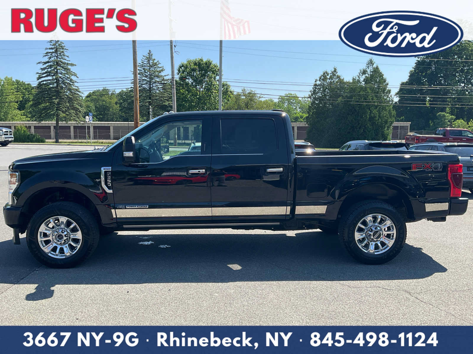 Used 2021 Ford F350 Limited w/ FX4 Off-Road Package AWD/4WD image 4