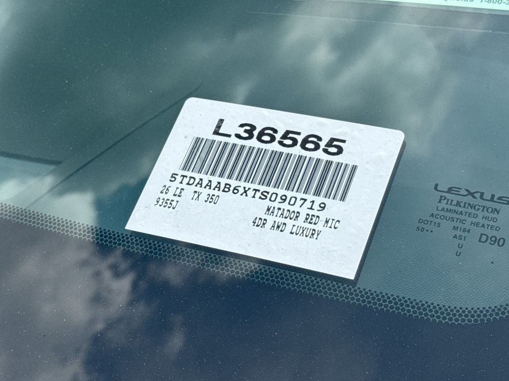 New 2026 Lexus TX 350 AWD w/ Technology Package image 16