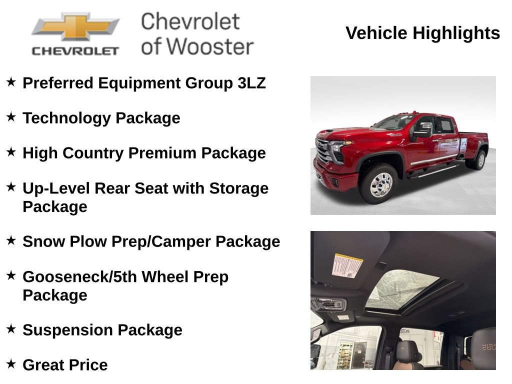 New 2026 Chevrolet Silverado 3500 High Country w/ High Country Premium Package AWD/4WD image 2