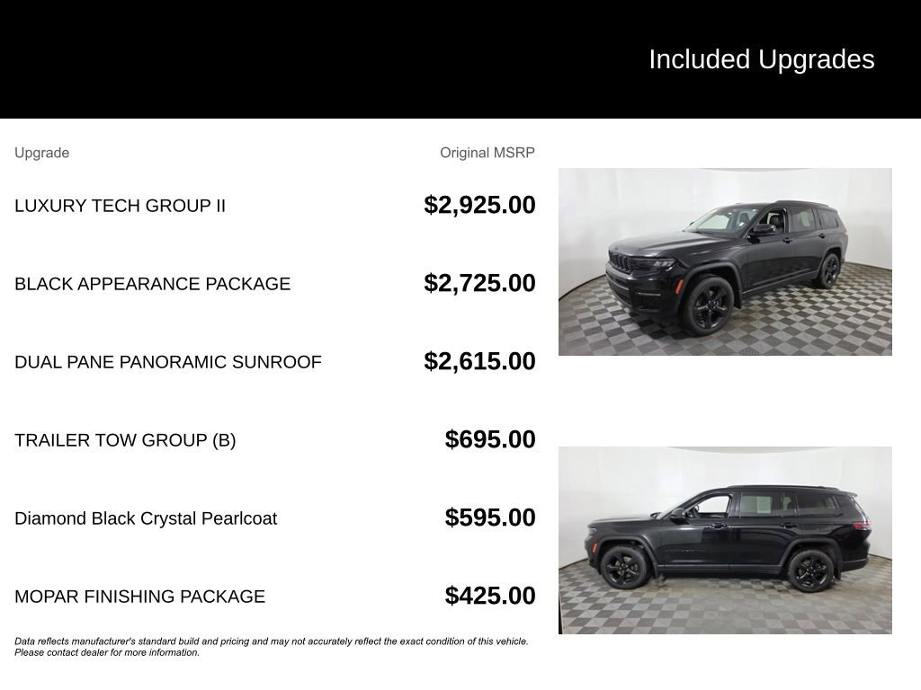 Used 2023 Jeep Grand Cherokee L Limited w/ Luxury Tech Group II AWD/4WD image 6
