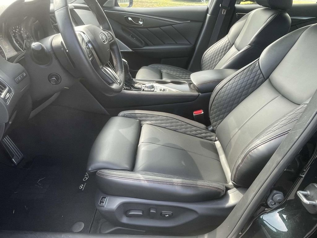 Used 2024 INFINITI Q50 Red Sport 400 w/ Black Opal Edition image 14