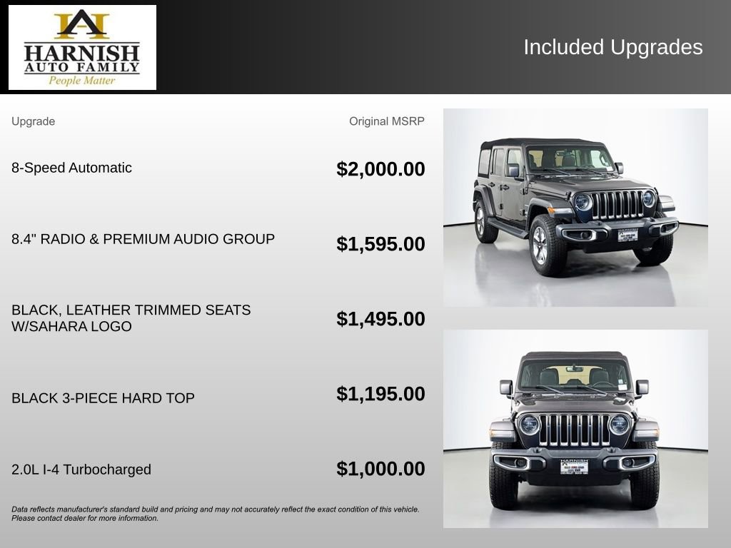 Used 2019 Jeep Wrangler Unlimited Sahara video 4