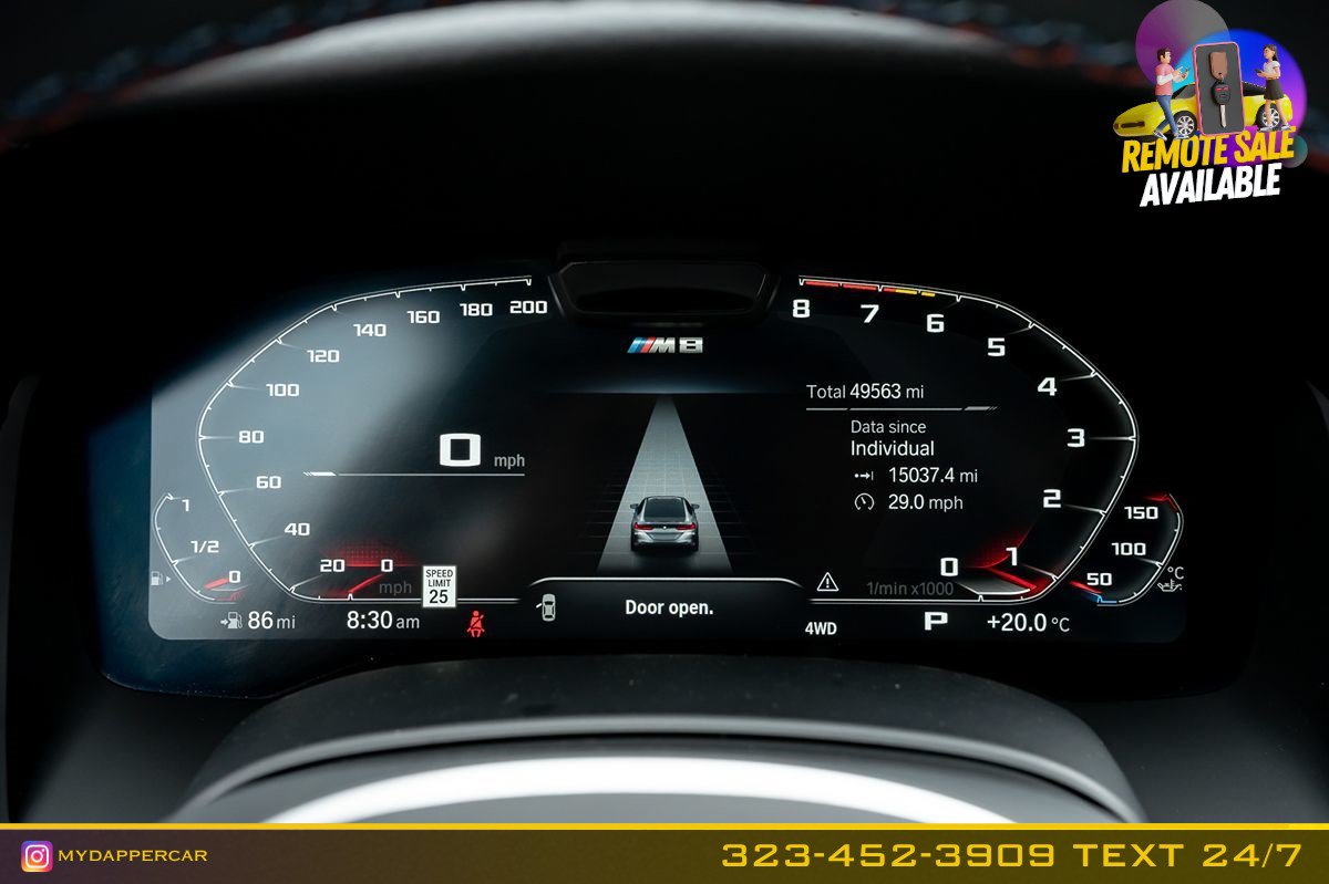 Used 2021 BMW M8 Gran Coupe xDrive w/ Competition Package AWD/4WD image 33