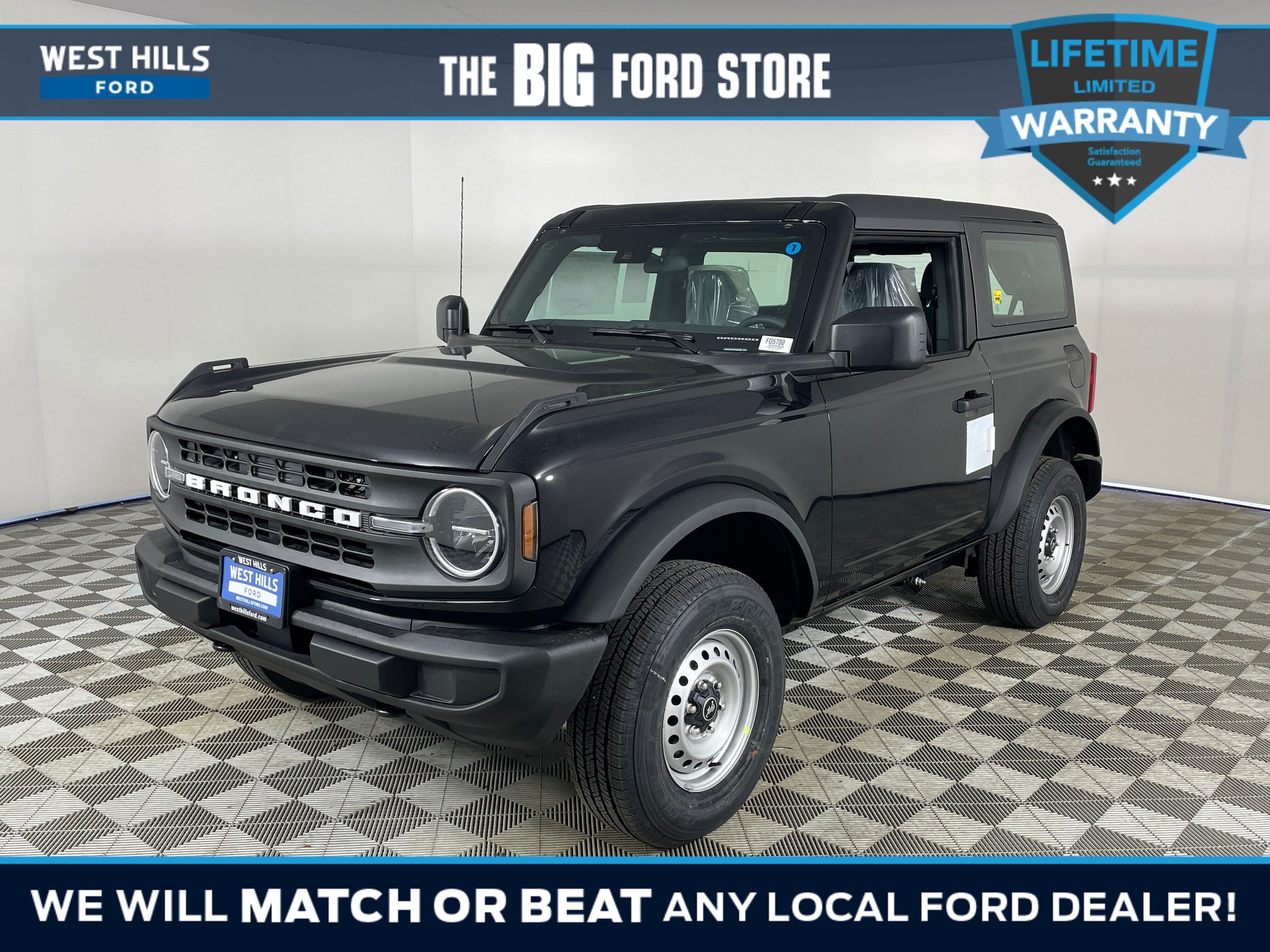 New 2025 Ford Bronco 2-Door AWD/4WD image 1